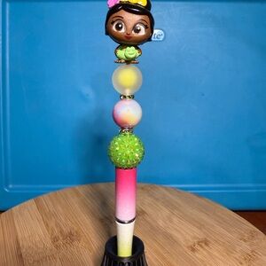 Disney Doorables Beaded Character Pen Tiana from Princess and the Frog